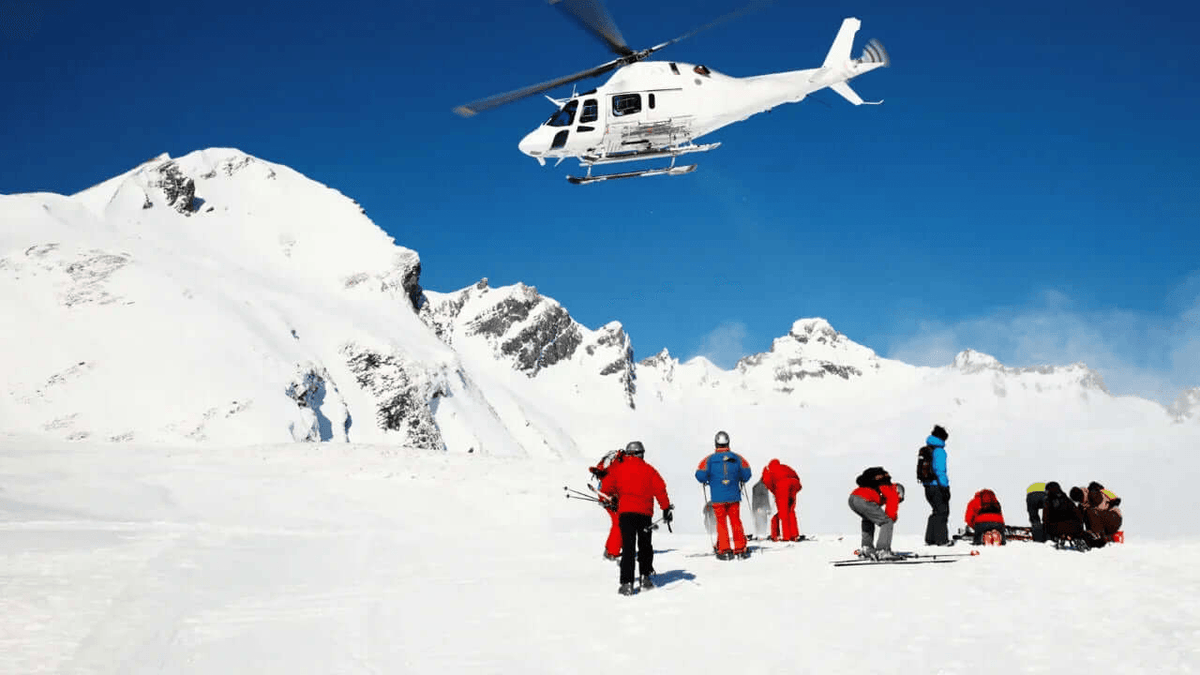 Heliski nei Pirenei